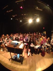 Full house for my Apple presentation at Lynn University's Transitions Conference.